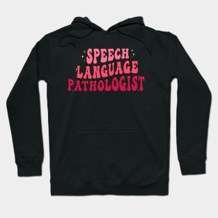 Speech Therapy Rainbow Speech Language Pathologist Therapist Hoodie